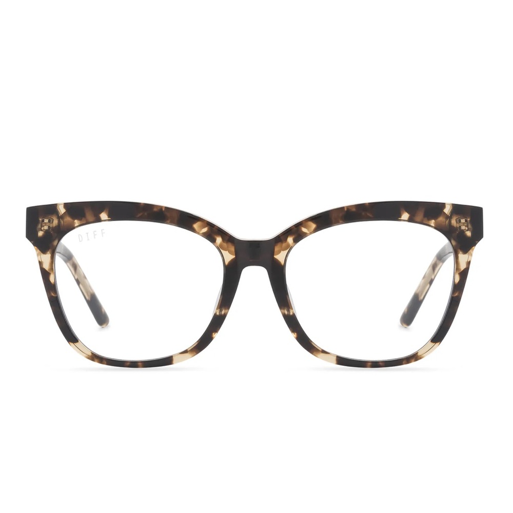DIFF Eyewear Blue Light Glasses - Style: ‘Winston’ - Shade: ‘espresso tortoise’